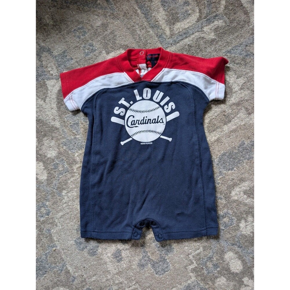 Saint Louis MBL Nationals Baseball Unisex Baby Romper 6-9 Months